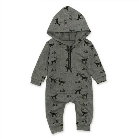 Deer Hoodie Onesie