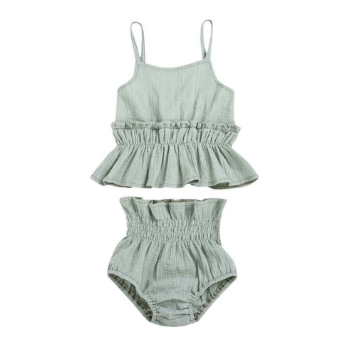 Boho Singlet & Bloomer Set