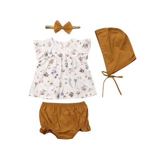 4-Piece Baby & Toddler Summer Set
