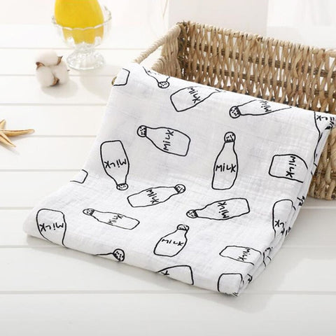 Milk Baby Muslin Swaddle Wrap
